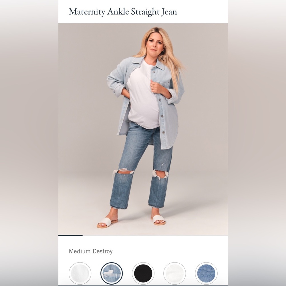 Abercrombie & Fitch maternity jeans